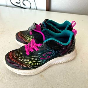 Girls Sketchers Rainbow Sneakers!